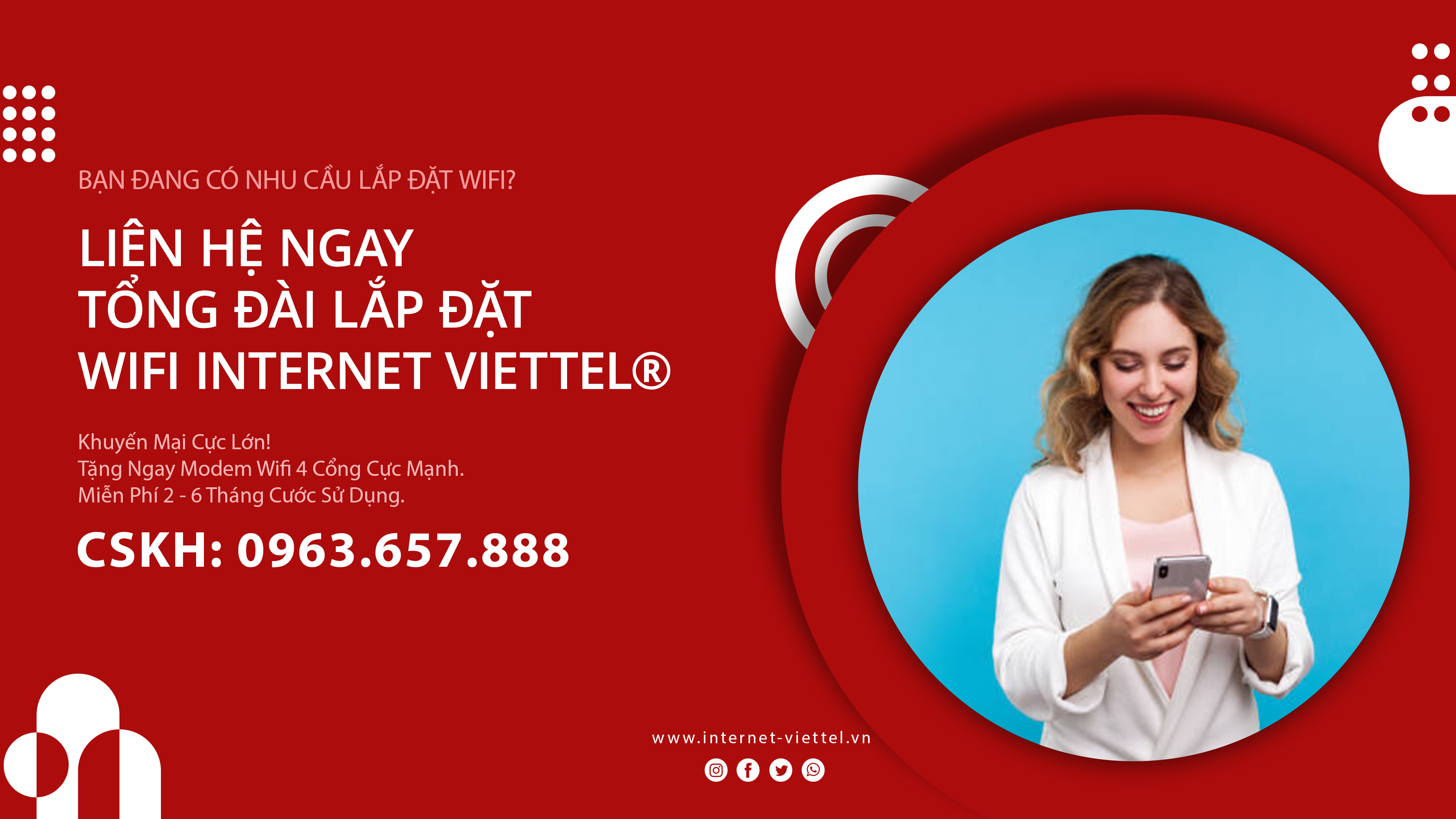 Tổng Đài Lắp Đặt Wifi Internet Viettel